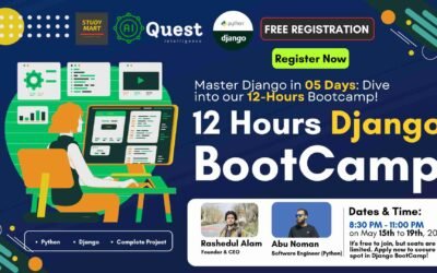 Module: 12 Hours Django BootCamp | aiQuest Intelligence | Study Mart