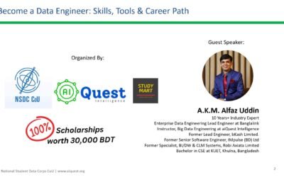 Data Engineering Webinar by NSDC CoU & aiQuest Intelligence: Win 100% Scholarship Worth 30,000 BDT