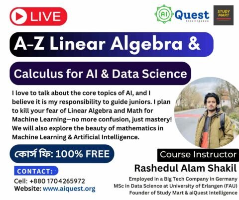A-Z Linear Algebra & Calculus for AI & Data Science | aiQuest Intelligence